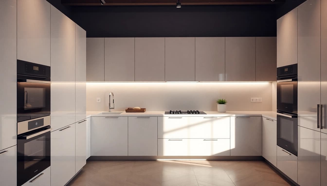 Explore уреди за вграждане in a stylish kitchen showcasing modern designs and premium finishes.
