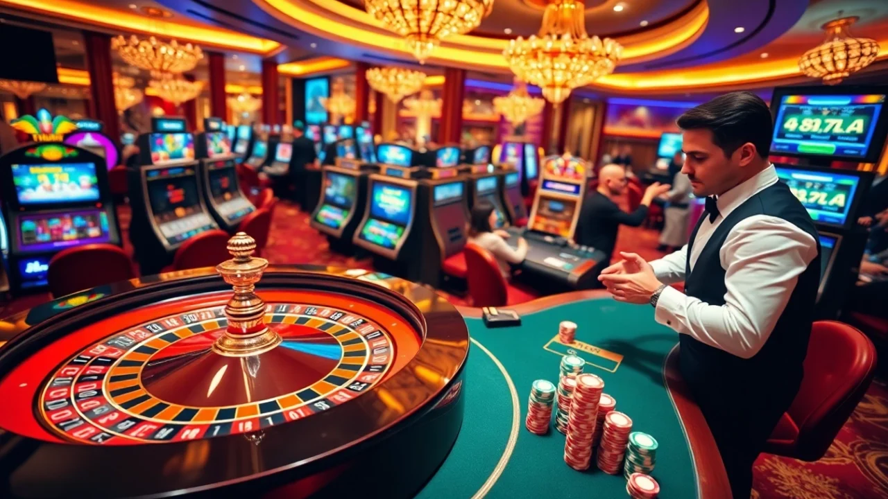 Engage in thrilling experiences at nhà cái F168 with vibrant casino games and expert dealers.