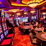 Experience the thrill of Slot Gacor gameplay in a vibrant casino atmosphere.