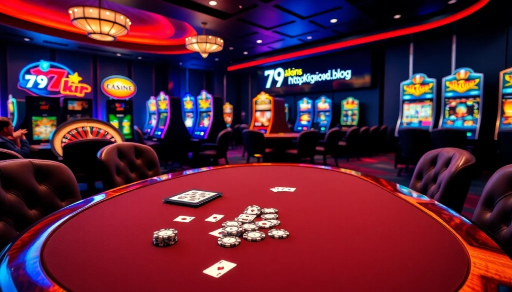 Experience the thrill of gambling at https://79kking.blog/ with exciting poker games and luxury casino ambiance.