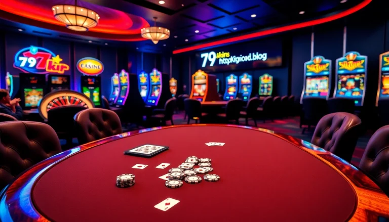 Experience the thrill of gambling at https://79kking.blog/ with exciting poker games and luxury casino ambiance.