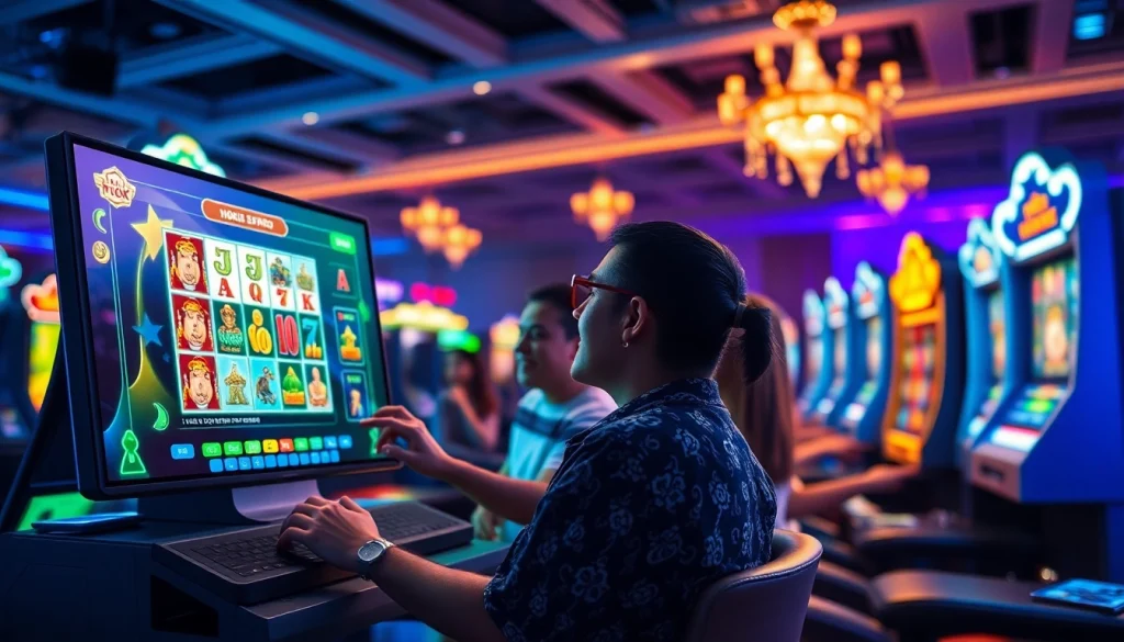 Engaging online gaming experience with hoki138 pro showcased on a modern interface, highlighting excitement and competition.