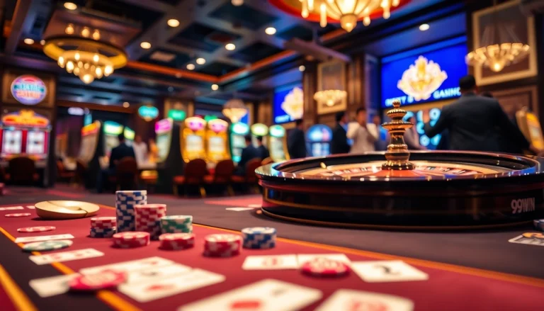 Experience thrilling gameplay at 99WIN with vibrant tables and winning poker action.