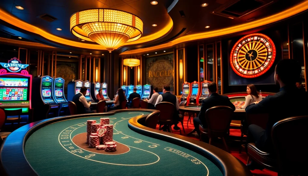 Experience the excitement of online gambling at s88s.net with vibrant casino visuals.