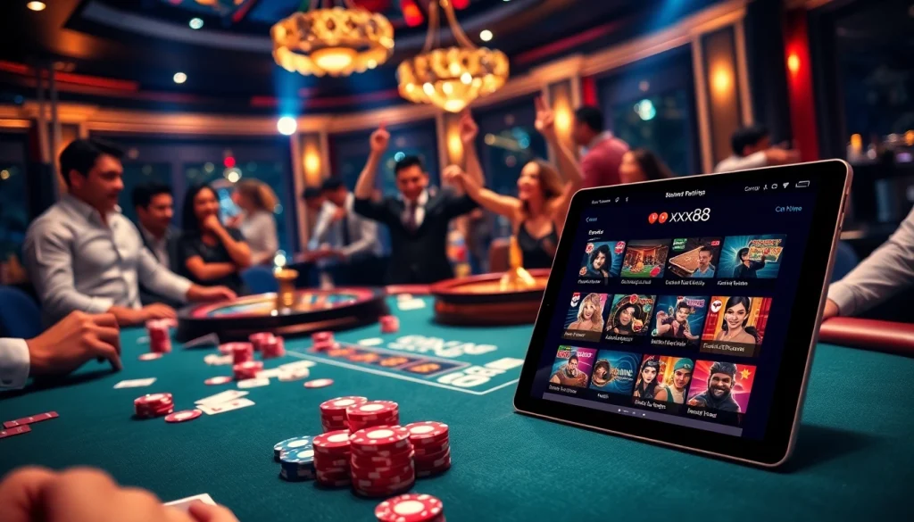 Experience the excitement of xxx88 with dynamic casino games and vibrant player interactions.