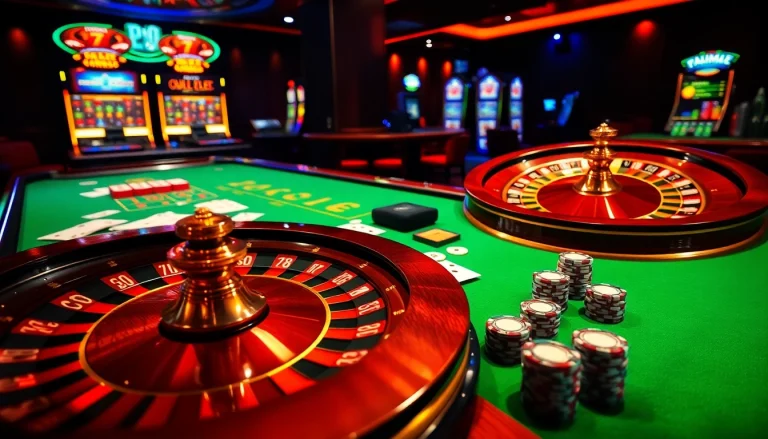 Experience PU88 excitement at a luxurious casino table with poker chips and cards.