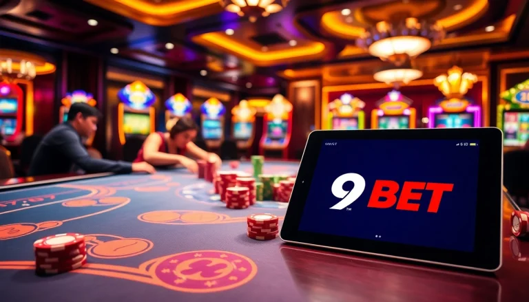 Experience thrilling gameplay at https://9bet.com.de/ with engaging casino activities and vibrant gaming options.