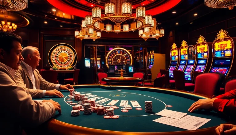 Experience the thrill of Tha bet with exciting poker games and colorful casino elements.
