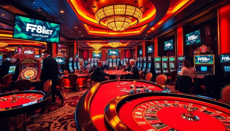 Engage in thrilling casino action at F8BET with exciting games and vibrant atmosphere.