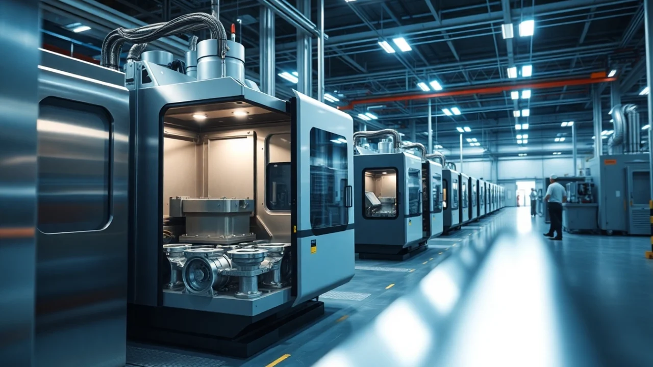 Precision die casting malaysia manufacturing facility with modern machines and skilled workers in action.