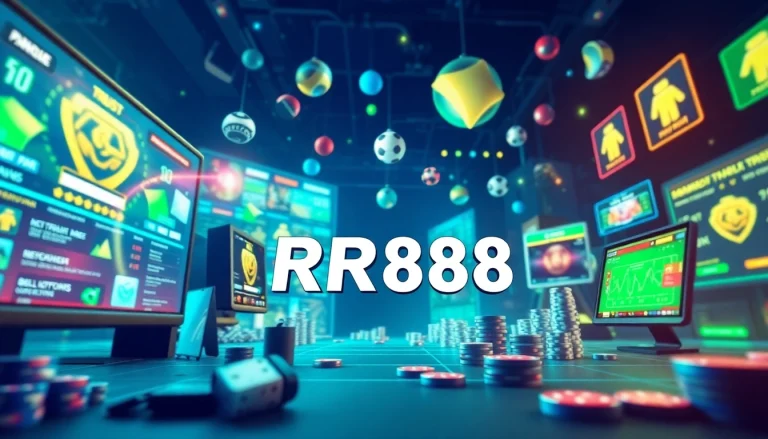 RR88 online gaming platform showcasing dynamic betting experiences and digital interfaces.