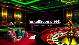 Experience thrilling gameplay at https://luck88com.net/ featuring vibrant gambling elements and luxury casino ambiance.