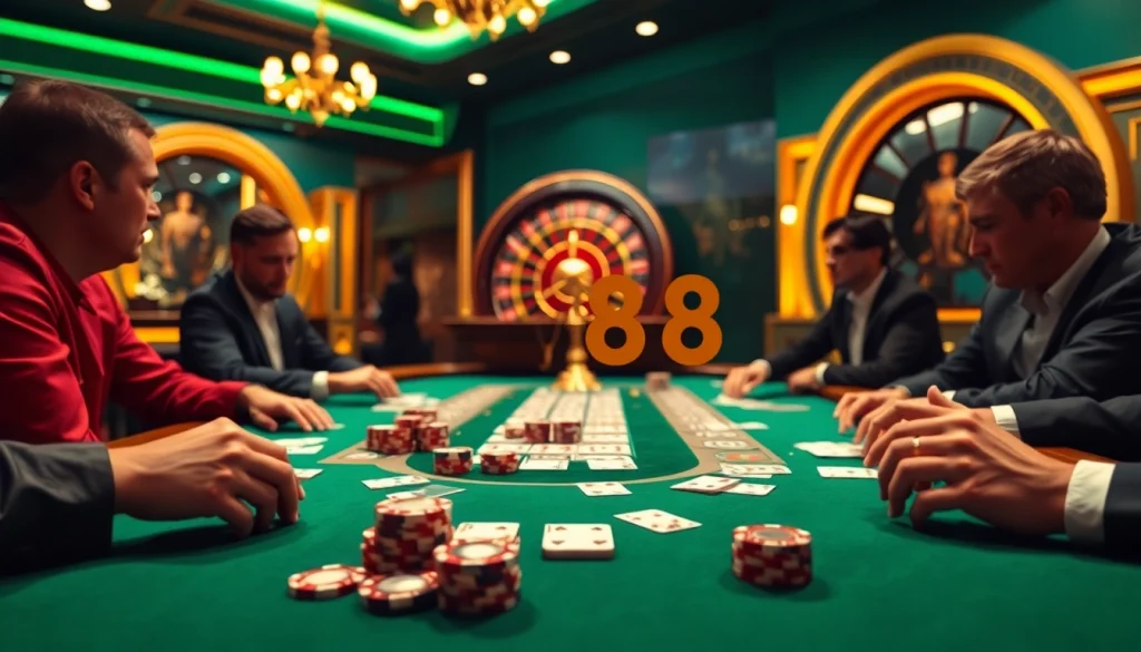 Experience the thrill of high-stakes poker at say88's luxurious casino.