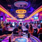 Exciting online gambling experience at luck8win.live showcasing diverse players engaged in various games.