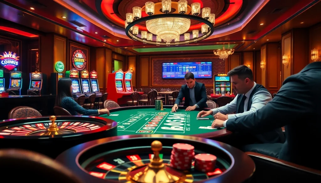 Experience high-stakes gaming action with poker and roulette at https://777vip.dev/, showcasing excitement and luxury.