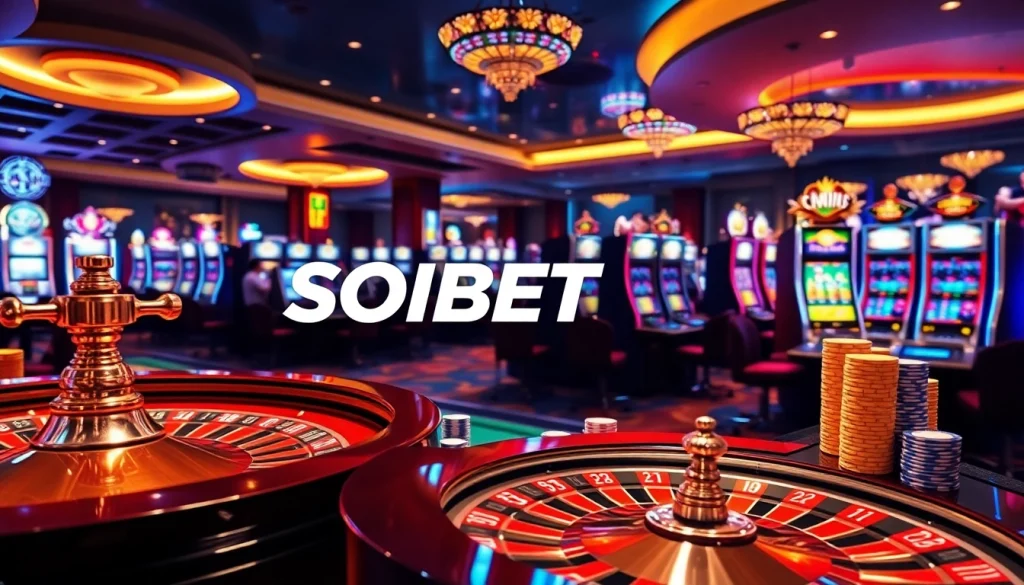 Experience winning moments at SOIBET with vibrant casino tables and exciting games.