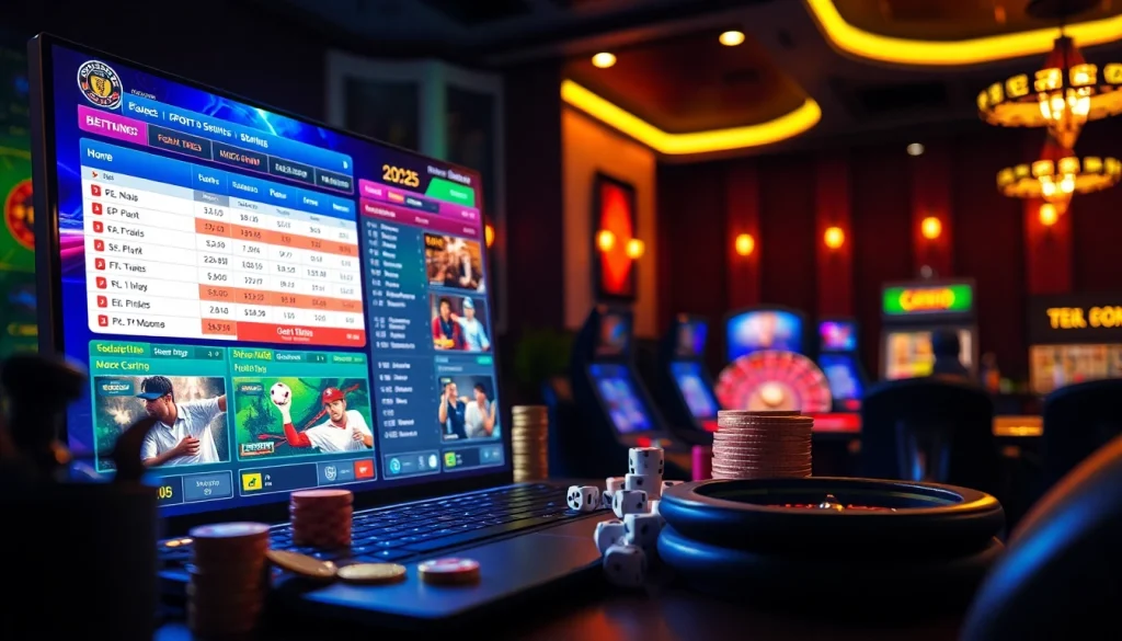 Experience winvn88.live with an engaging online gaming scene showcasing sports betting and casino games.