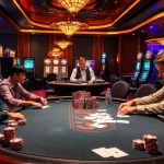 Experience high-stakes poker excitement at rr88.com with vibrant casino visuals.