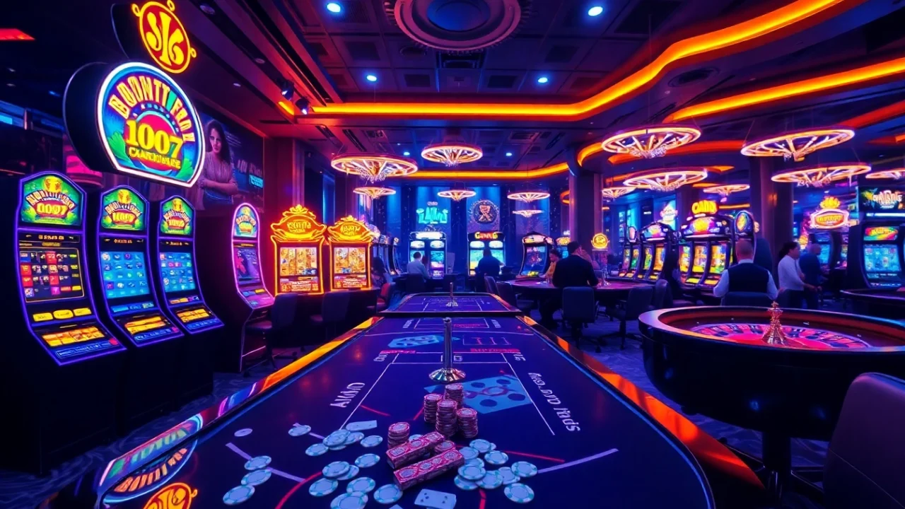 Experience the thrill of the digital casino at ev88win.live with vibrant gaming tables and exciting atmosphere.