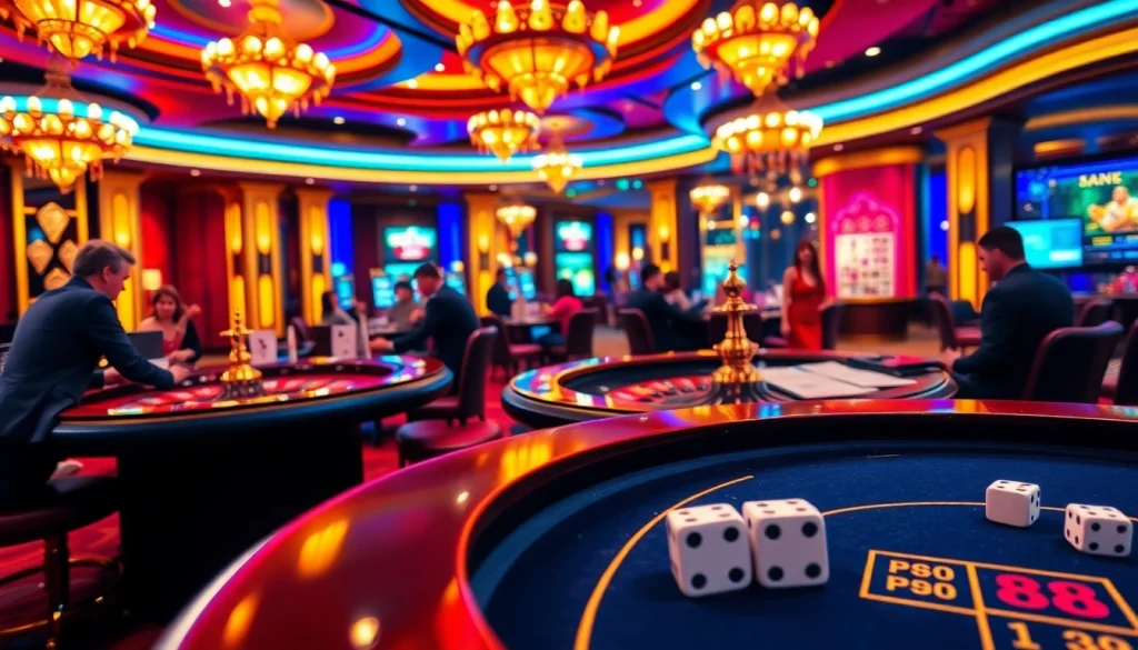 Experience excitement at the casino with vibrant tables and thrilling action in link PS99 gaming.