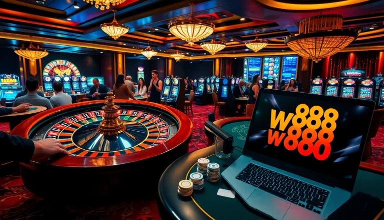 Experience the excitement of casino gaming with ww88, featuring roulette, poker, and online slots.