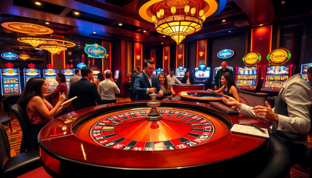 Experience thrilling gaming excitement at https://kuwin.ng/ with vibrant casino scenes full of action.