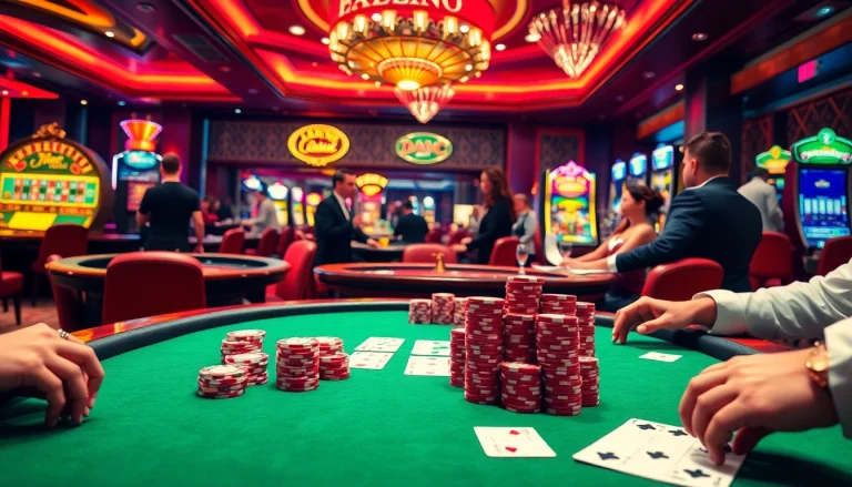 Experience the excitement of online gambling with professional players at https://kuwin1.club/ in a luxurious casino setting.