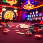 Experience high-stakes gambling at haywin casino with vibrant roulette and poker games.