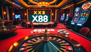 Experience the thrill of winning at XX88 with vibrant casino games and exciting poker tables.
