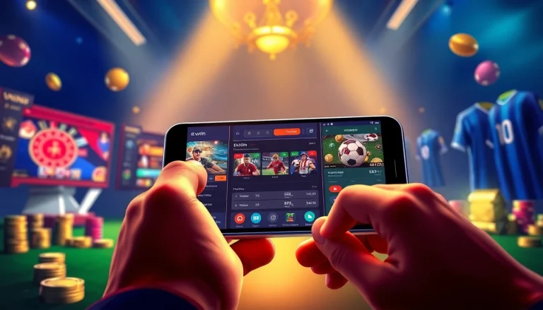 Engaging user experience at vvvwin88.live showcasing online betting options.