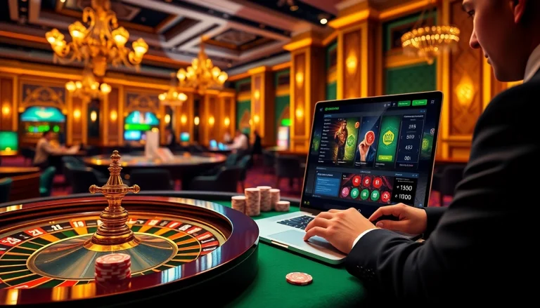 Experience the thrill of online gambling at https://kwin.bargains/ with vibrant casino tables and exciting gaming visuals.