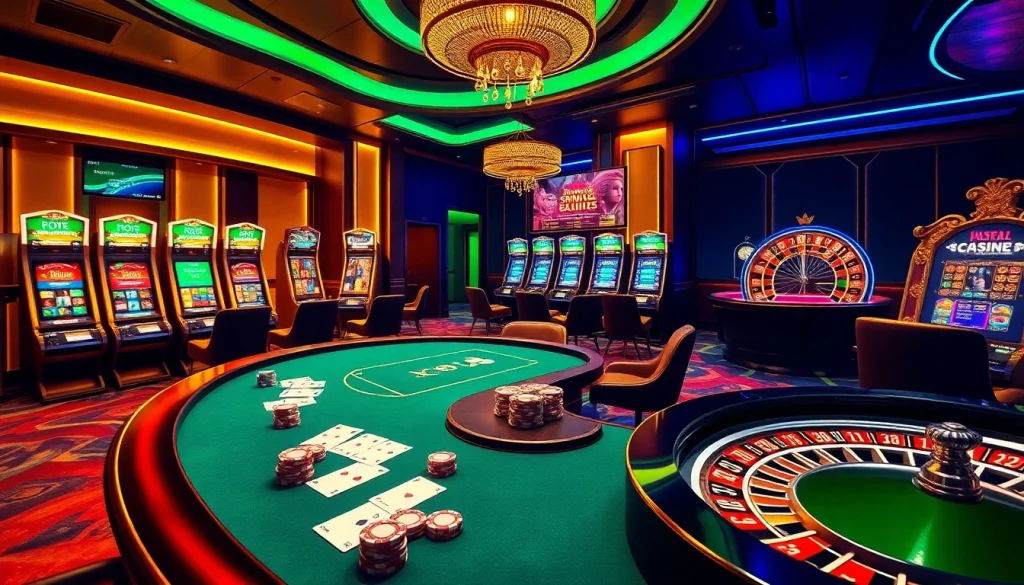 Experience the vibrant atmosphere of online gaming at https://luck8f.jpn.com/ with thrilling poker, roulette, and slot visuals.