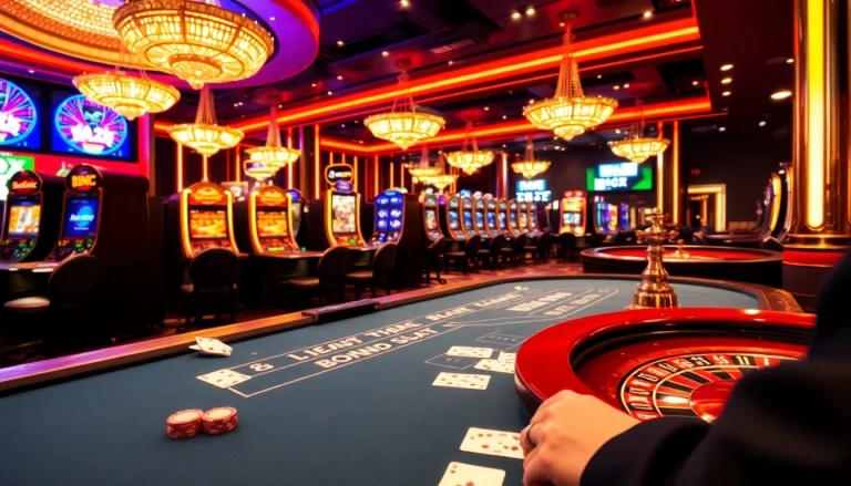 Experience the thrill of gaming at https://gg88.co.com/ with vibrant casino tables, cards, and roulette wheels.