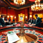 Players engaging in a thrilling roulette game, showcasing the vibrant TR88 casino atmosphere with colorful chips and cards.