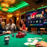 Experience thrilling online gambling at SAO789 with vibrant casino visuals and engaging gameplay.