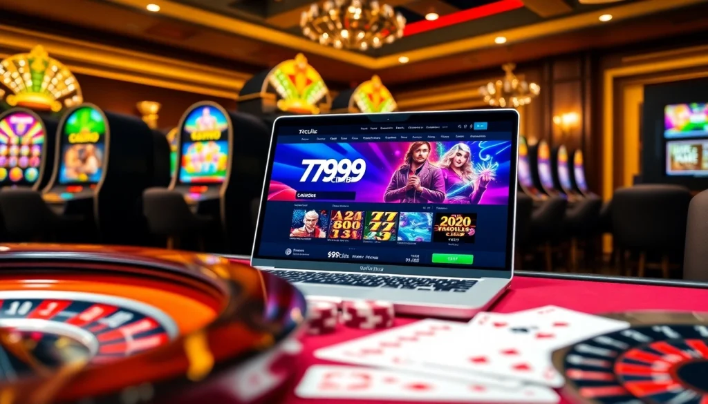 Experience the excitement of 789club with engaging online casino visuals.