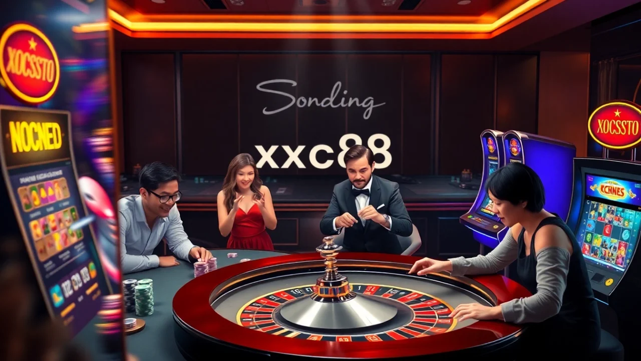 Experience the thrill of winning at xocdia88 with an engaging online casino interface.