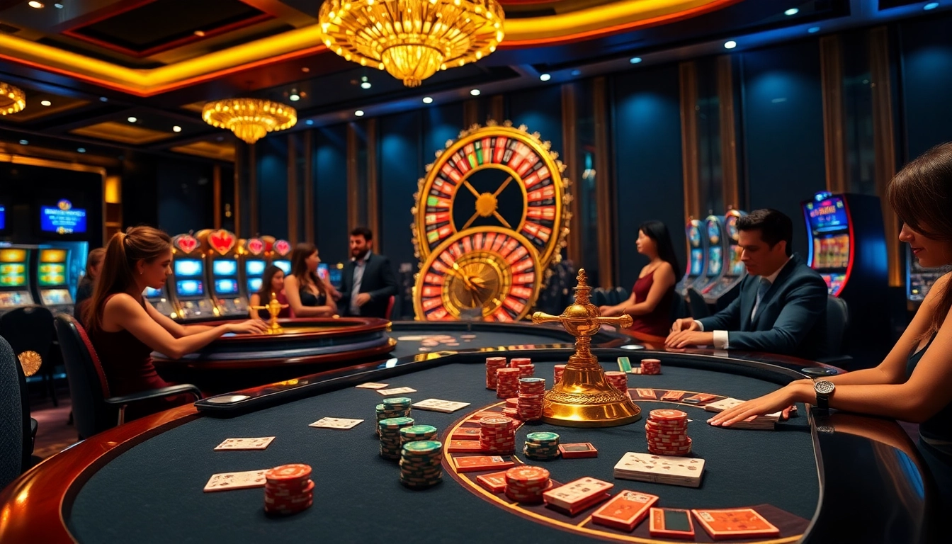 Experience an exciting game with Plataforma 7HH Confiável while playing on luxurious casino tables.