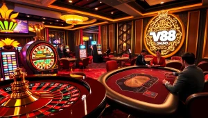 Engage in exciting gambling at EV88 với professional casino gaming atmosphere.
