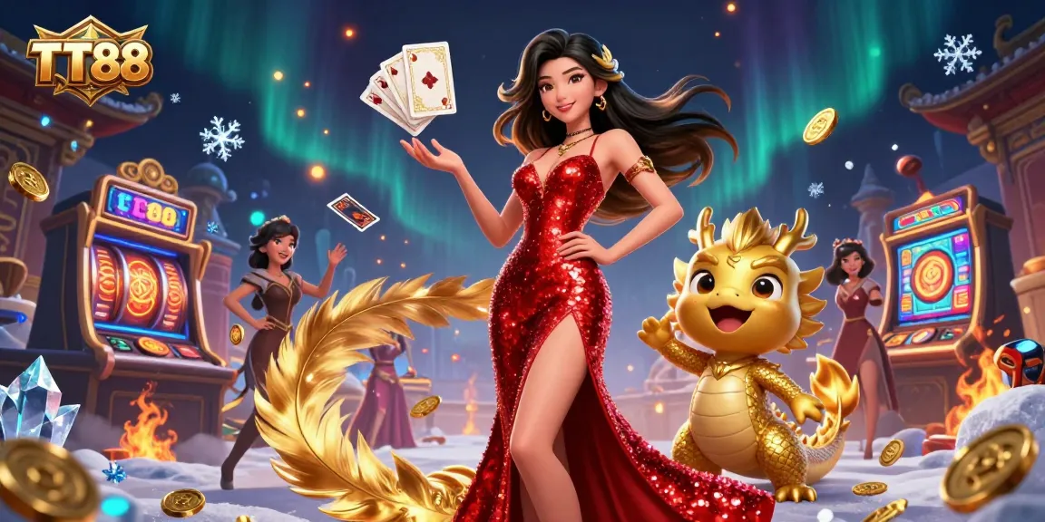 Experience thrilling gameplay at TT88 with vibrant casino elements and stunning visuals.