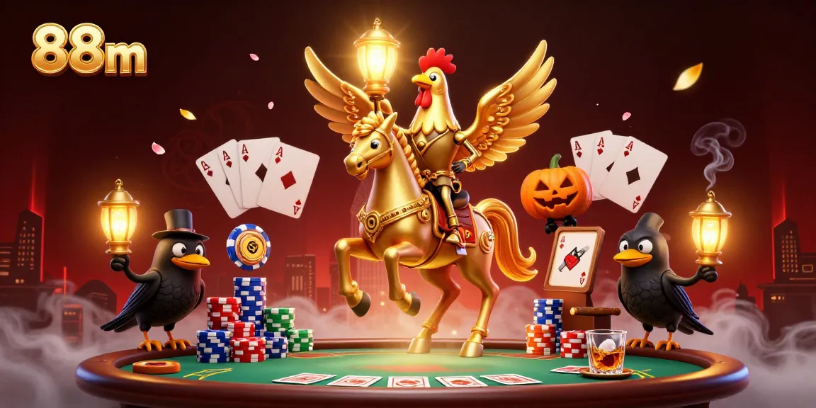 Engage in thrilling gameplay at 88m, experiencing a vibrant casino atmosphere with dynamic characters and rich gaming elements.