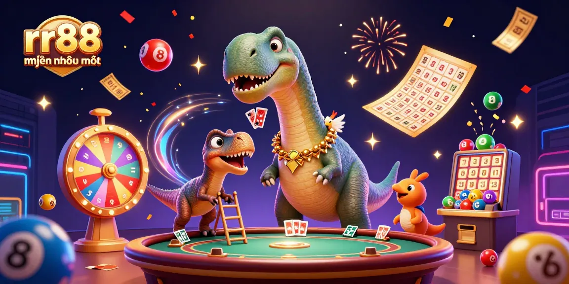 Join the excitement with rr88 hiện đang mở, featuring vibrant lottery elements and engaging characters!