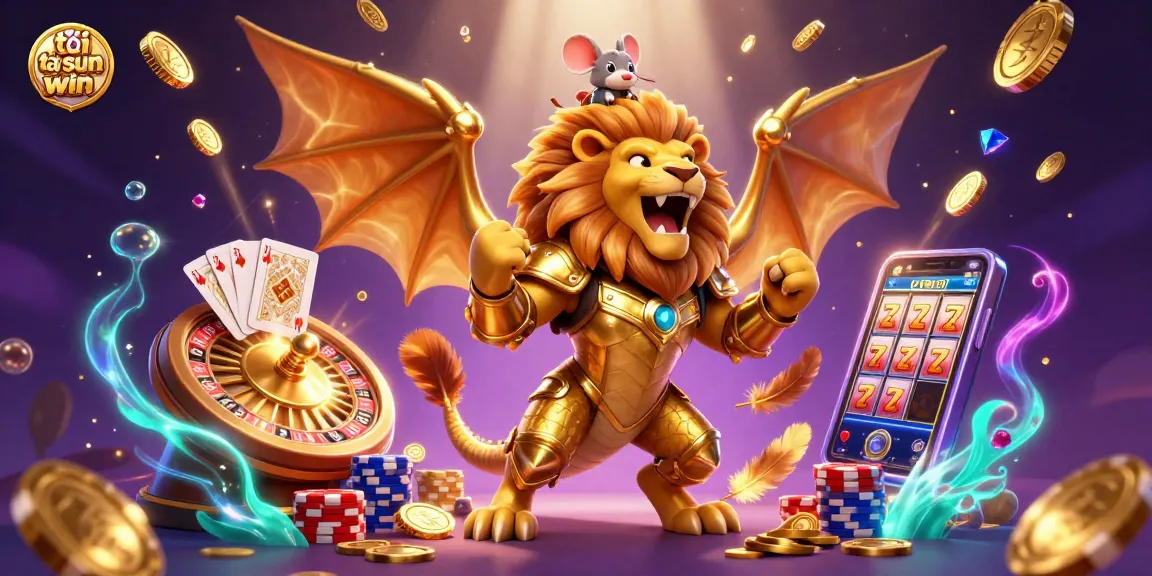Experience the thrill as you tải sun win with dazzling coins and vibrant casino visuals.